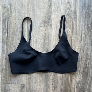 Free People Black Seamless Scoop Bralette